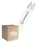 Multipack 10x Ledvance LED Tube T8 Superior (EM/Mains) High Output T8 6.3W 1100lm - 840 Cool White | 60cm - Replaces 18W